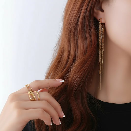 Boucles d'oreilles Aura Sacrée Or