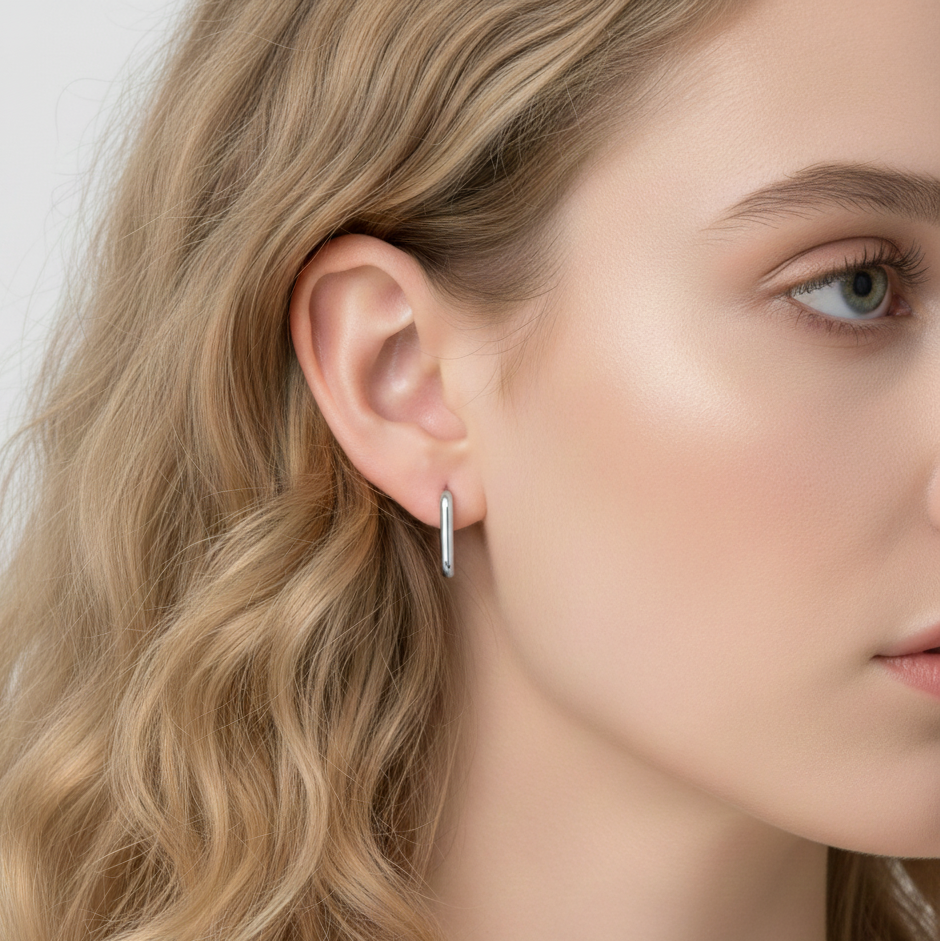 Boucles d'oreilles Pure Essence Argent