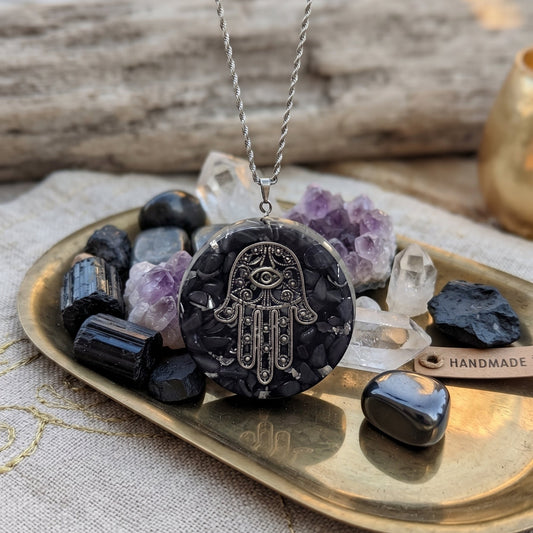 Orgonite Joie et Abondance Argent