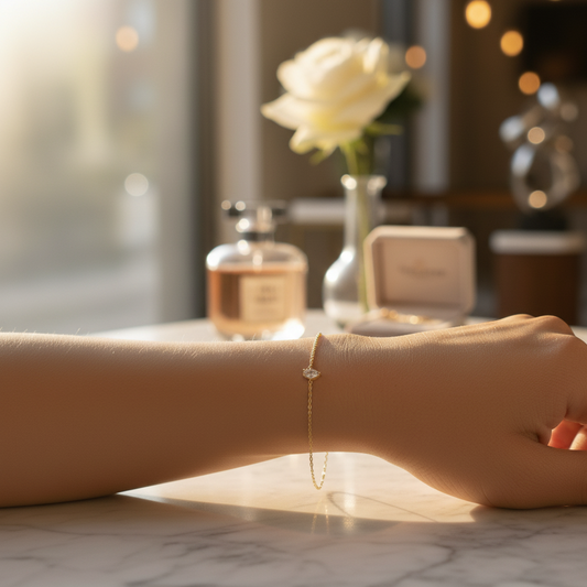 Tear of Grace Bracelet Gold