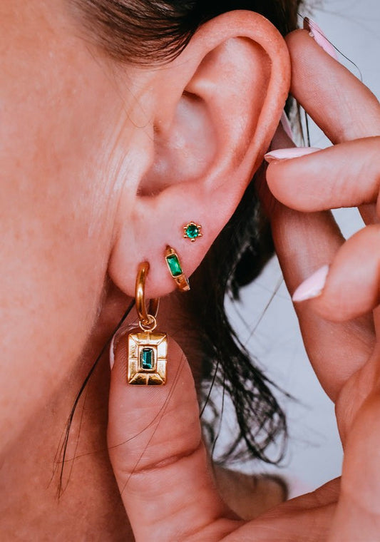 Boucles d'oreilles Je suis Unique