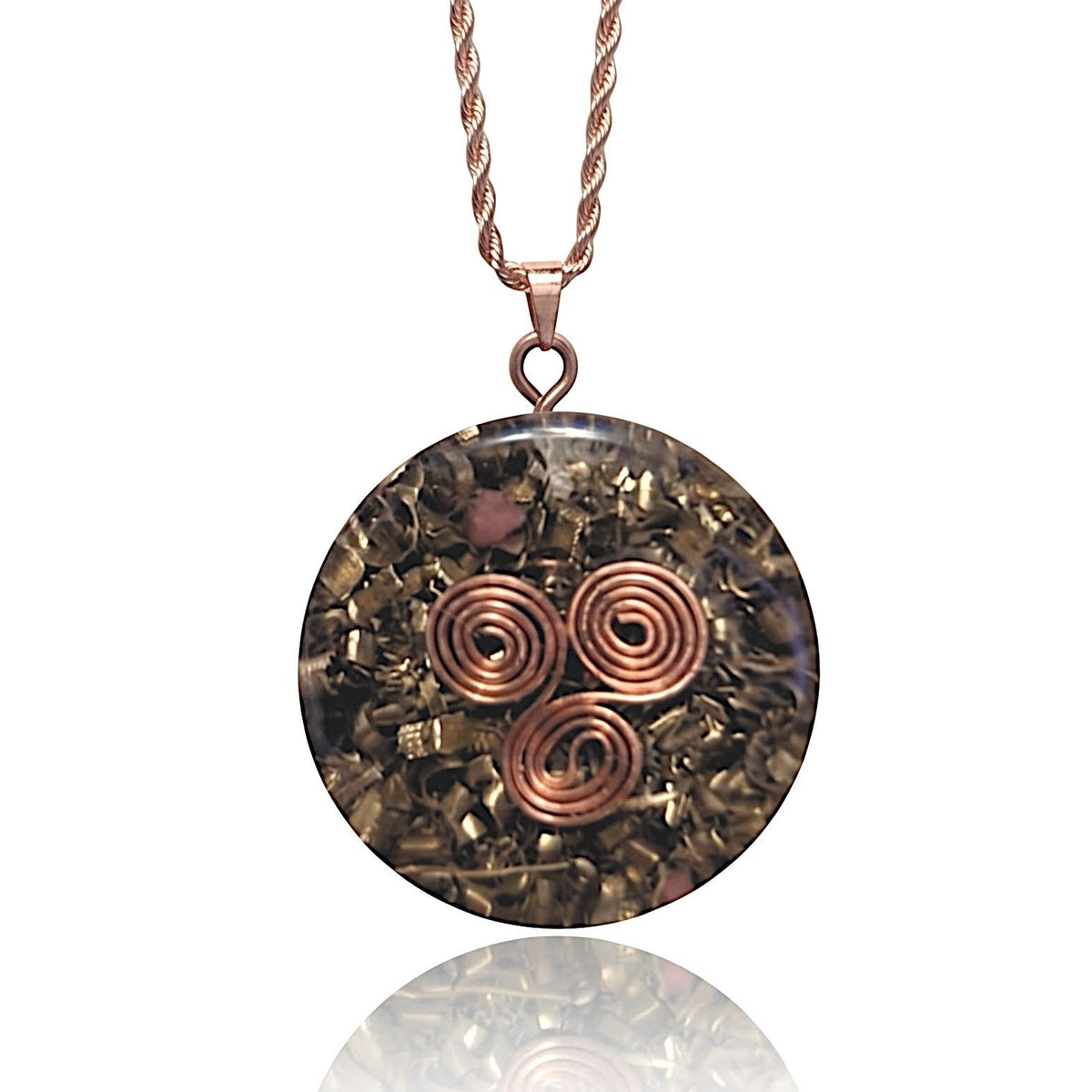Mandala Heart of Light Orgonite