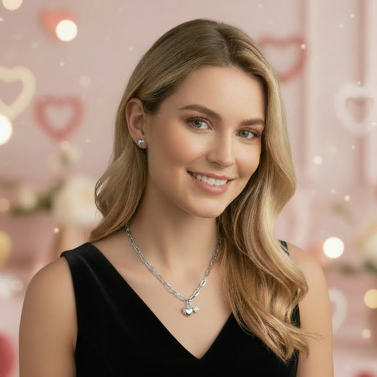 Celestial Heart Set Silver