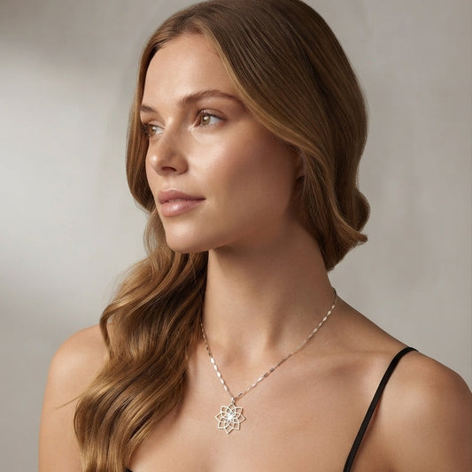 Inner Harmony Necklace Silver