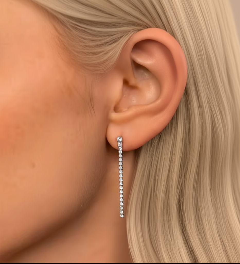 Boucles d'oreilles Alignement de l'Âme Argent