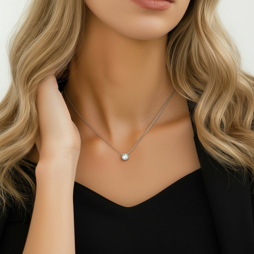 Amazing Me Necklace Silver