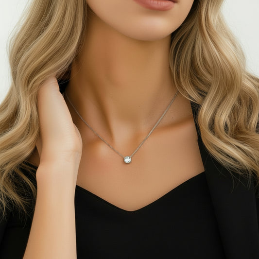 Amazing Me Necklace Silver