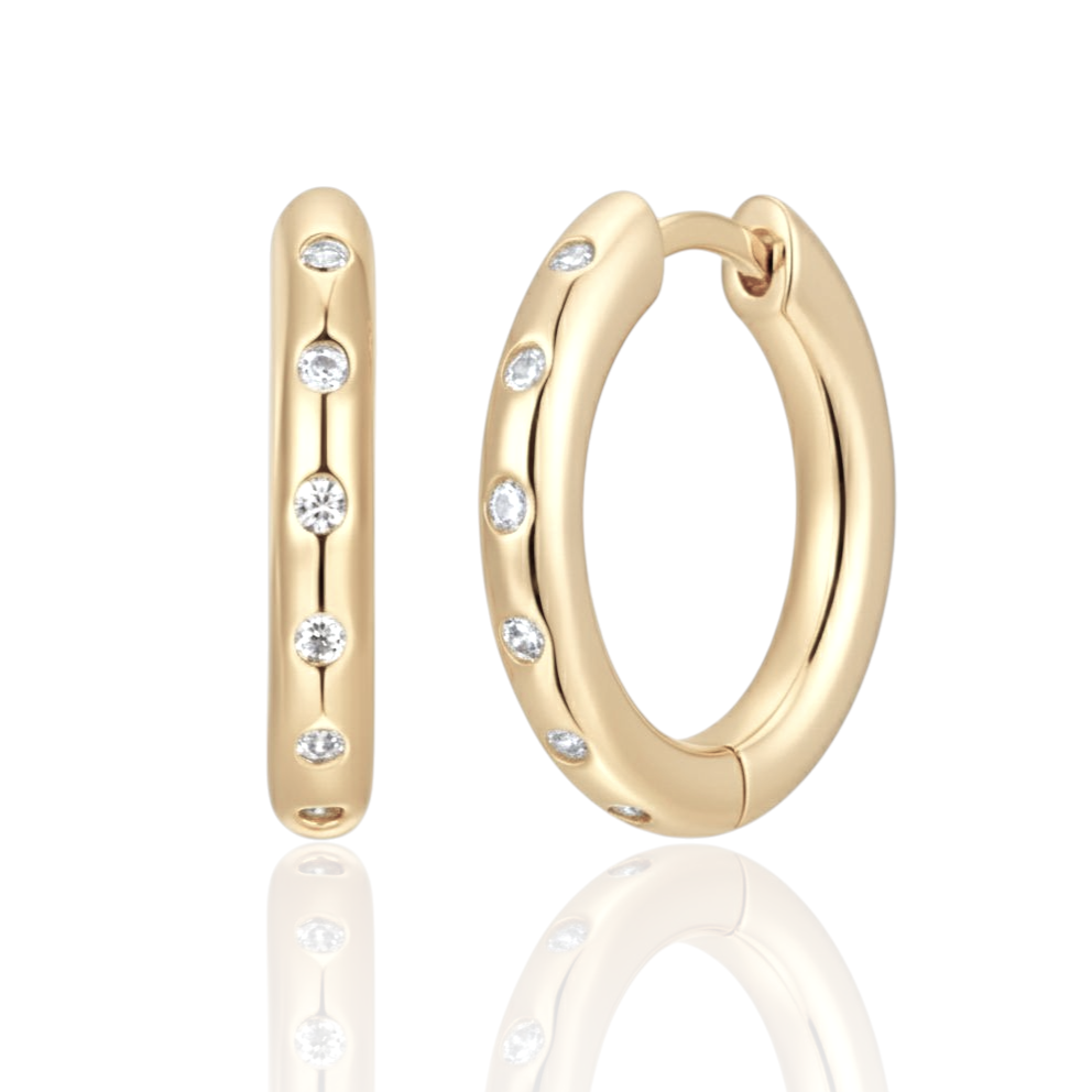 Boucles d'oreilles Je Me Choisis Or