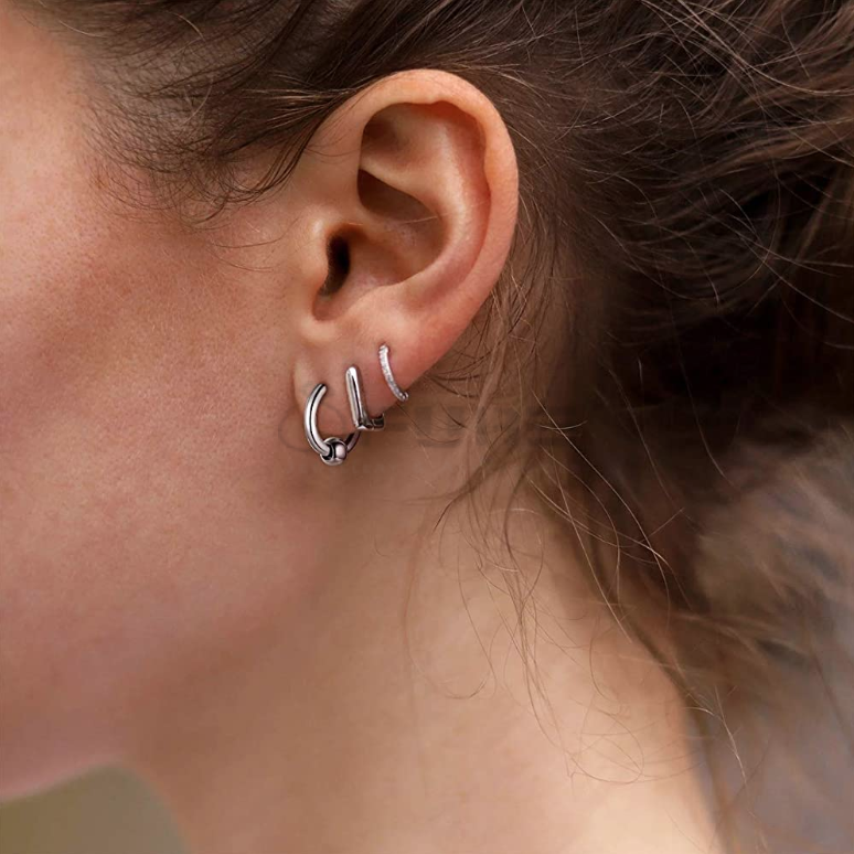 Baby Love Earrings Rose Gold