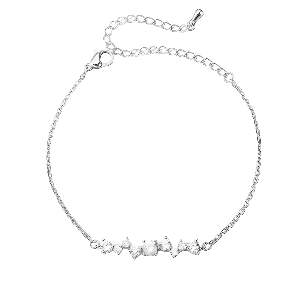 Bracelet Fière de moi en finition platine