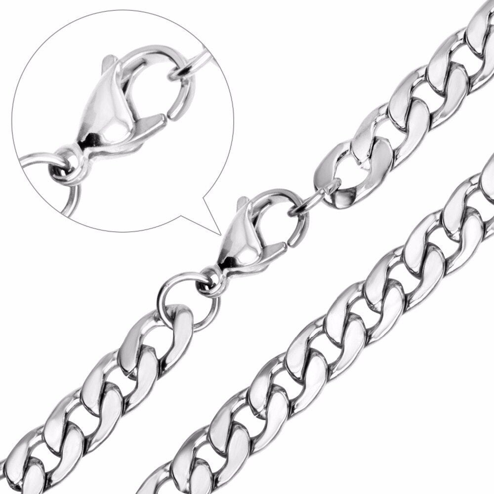 Strong & Free Necklace Silver