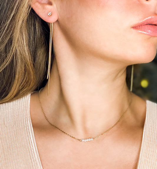 Seduce Me Earrings Silver