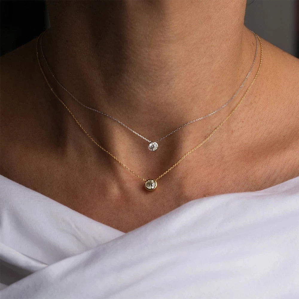 Amazing Me Necklace Silver