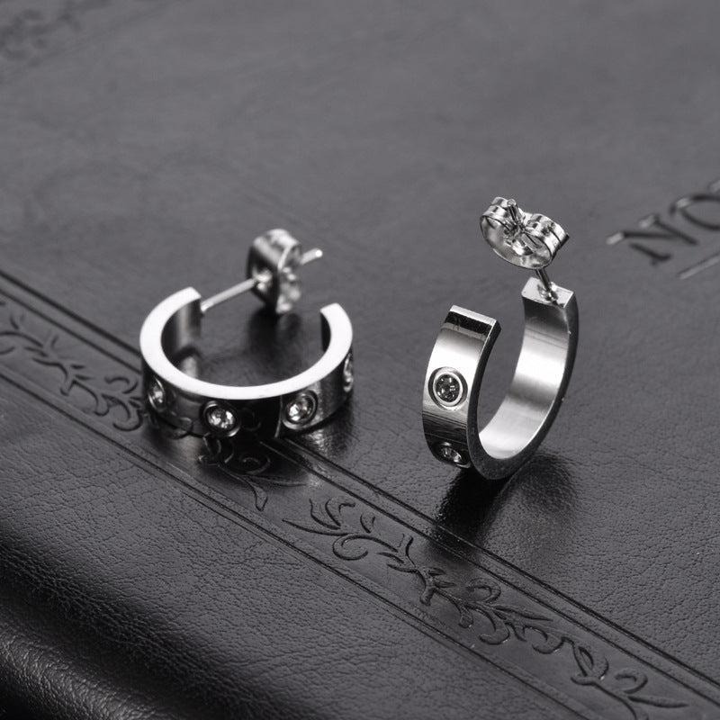 Celebrate Yourself Earrings Silver