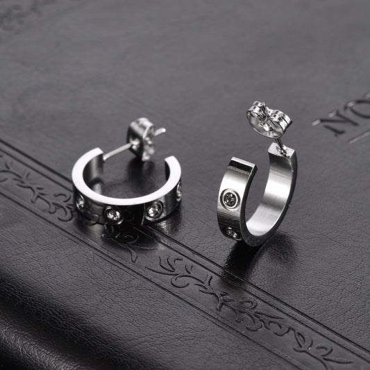 Celebrate Yourself Earrings Silver