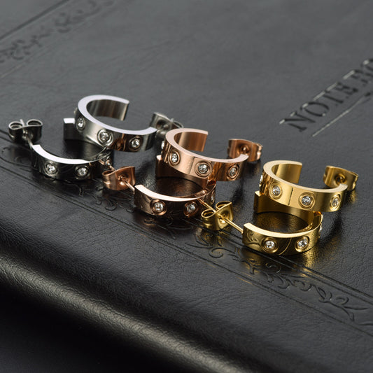 Boucles d'Oreilles Célèbre-toi Or Rose