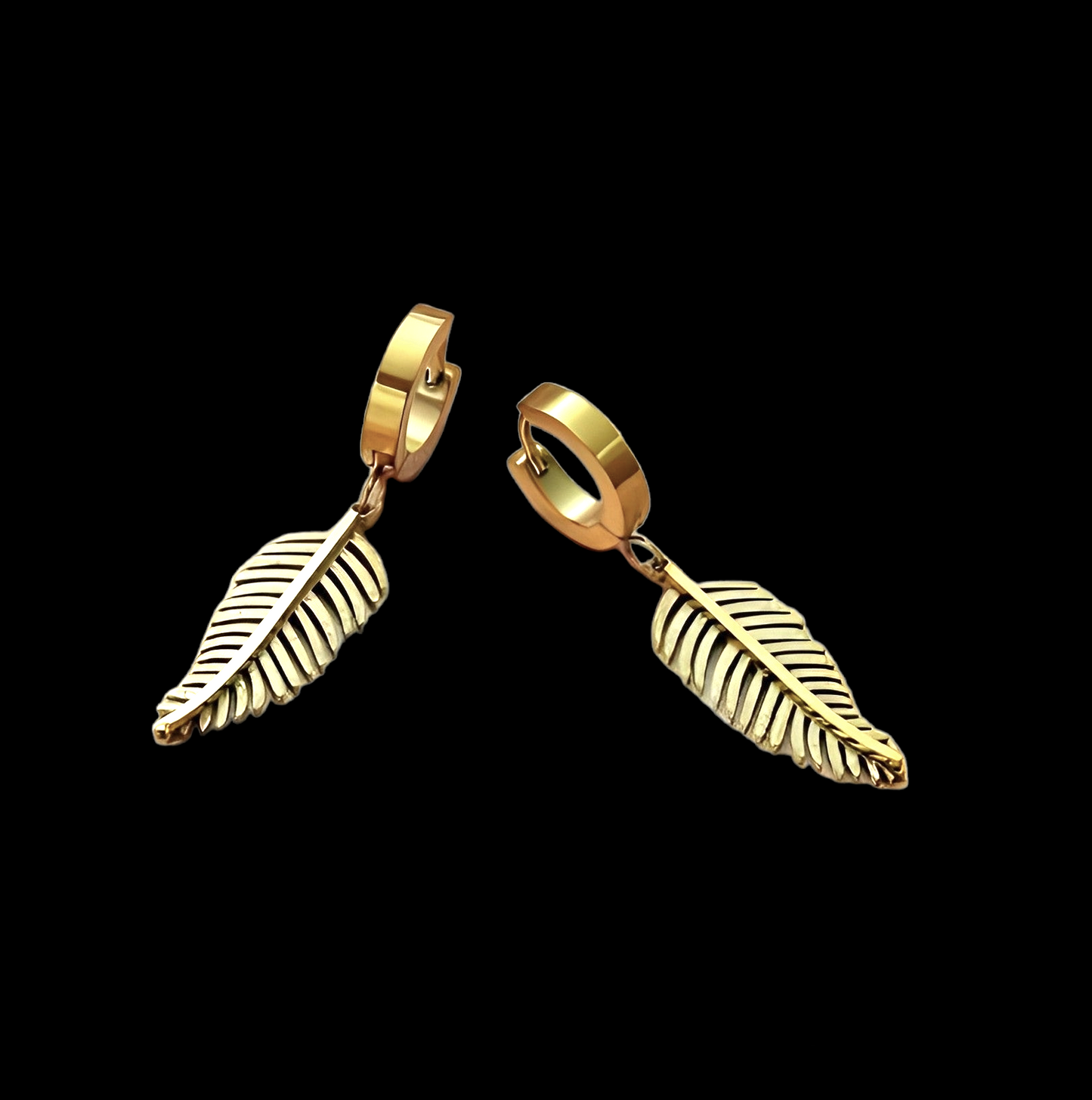 Sparkling Charming Leaf Earrings