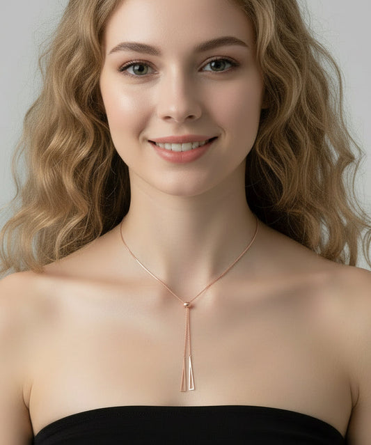 Graceful Necklace Rose Gold
