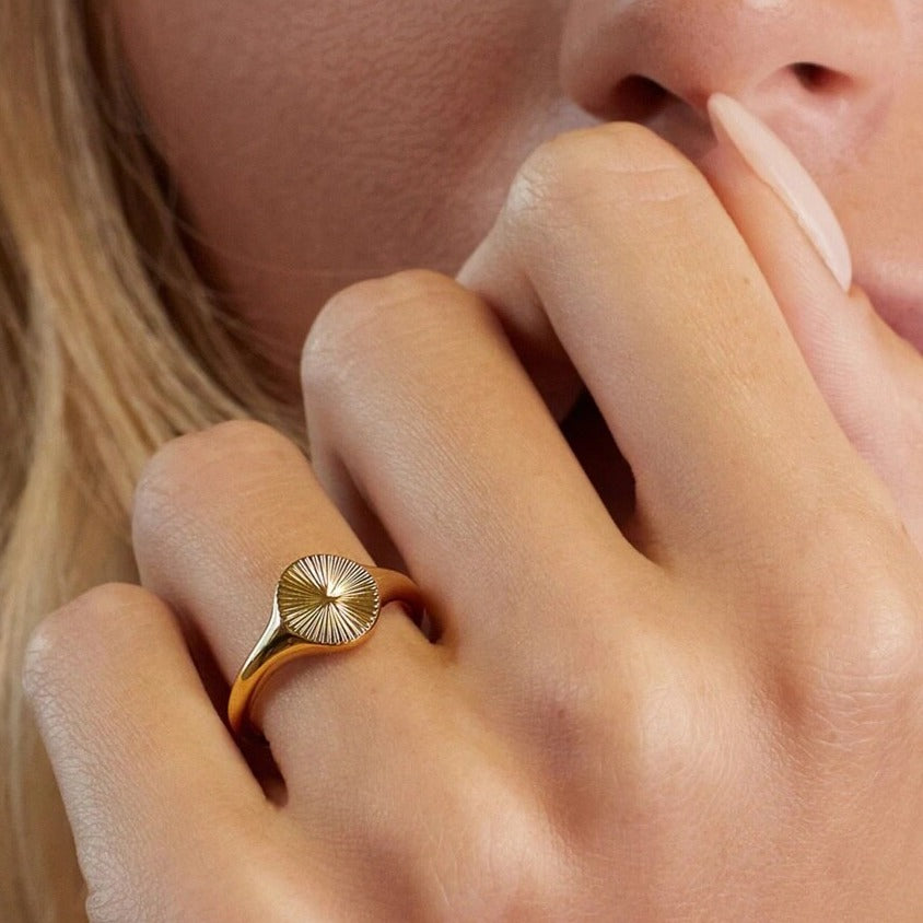 Self-Confidence Ring Gold