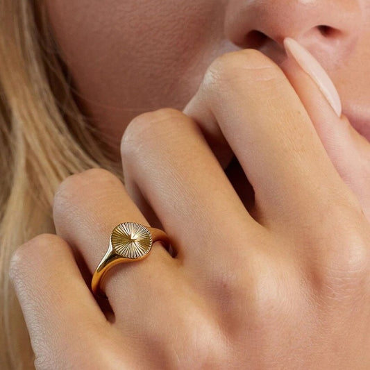 Self-Confidence Ring Gold