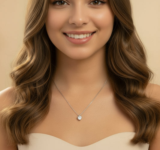 Love Yourself Necklace Silver