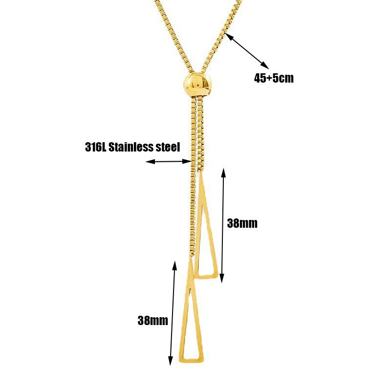 Graceful Necklace Gold