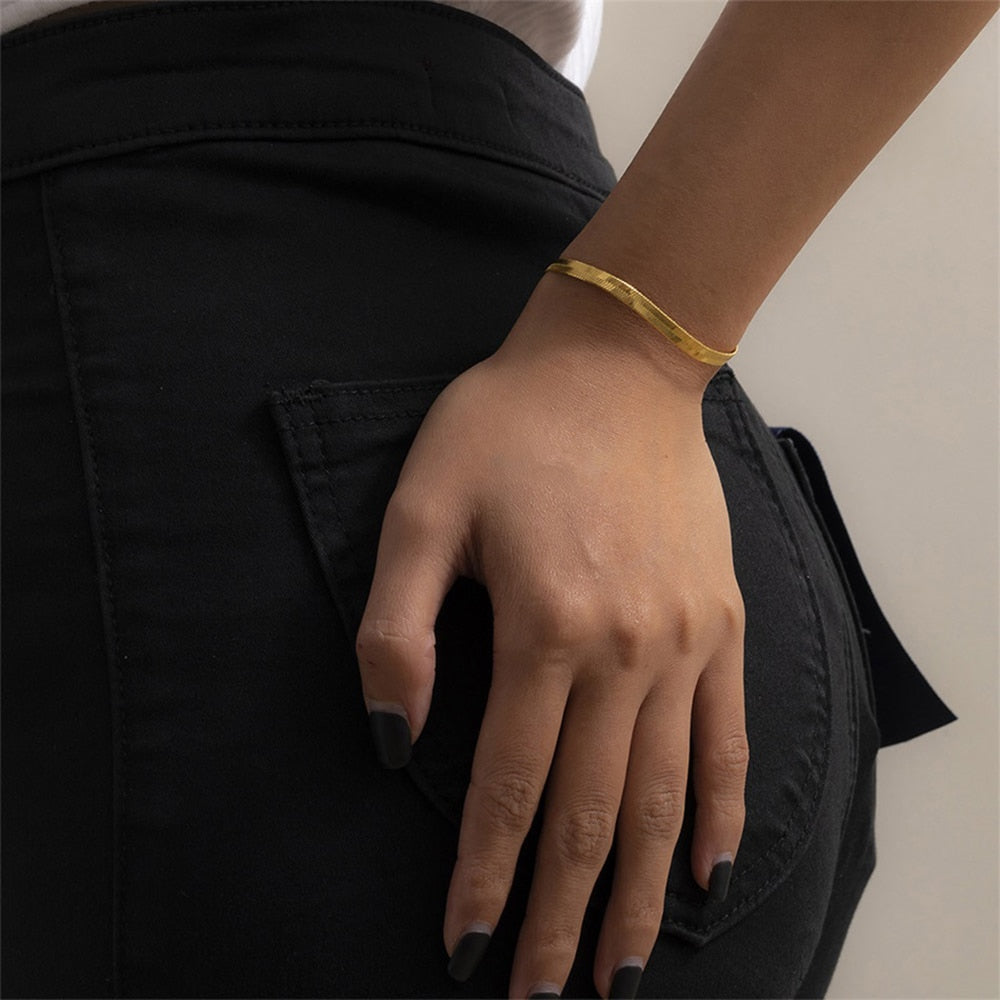 Viperella Snake Bracelet Gold