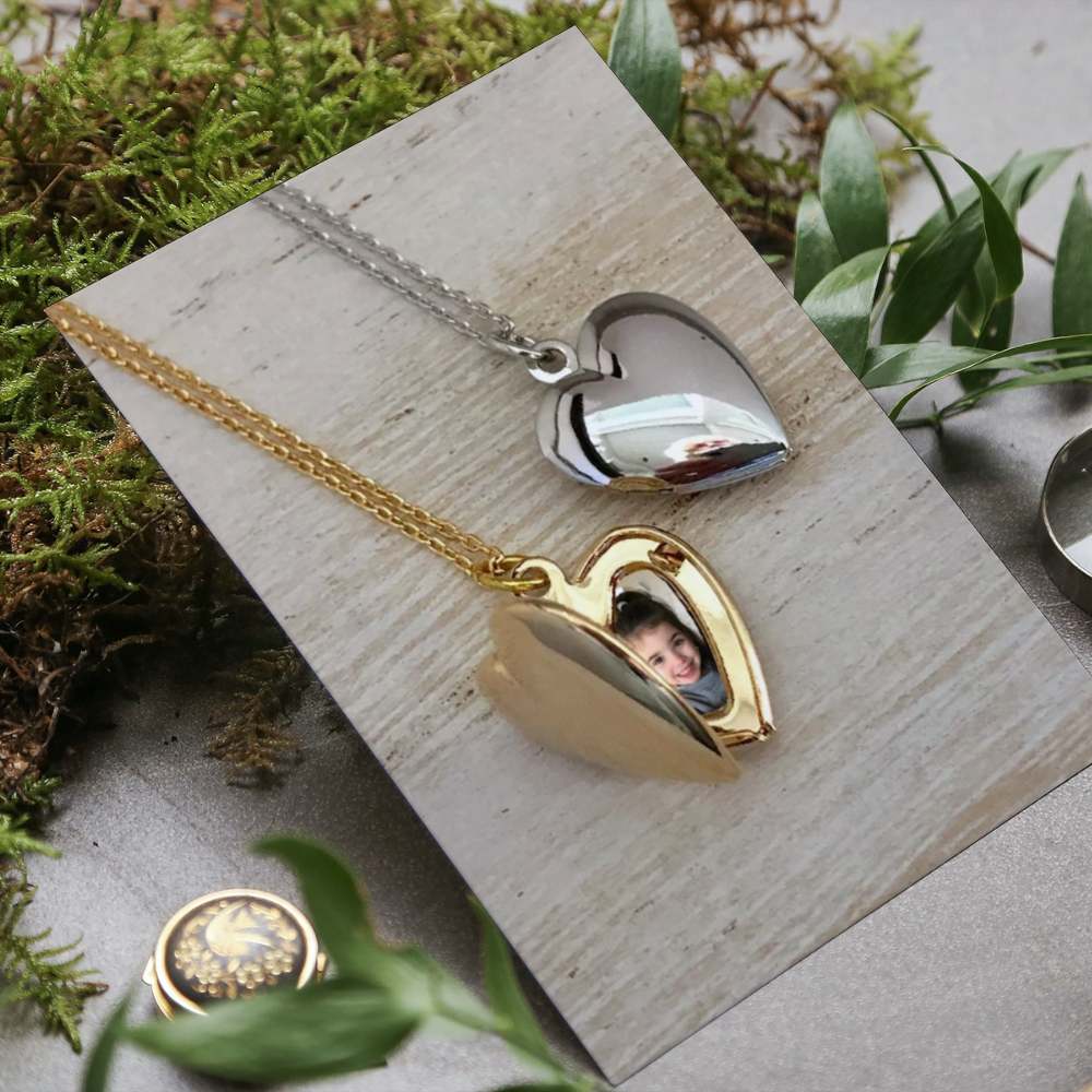 Always In My Heart Necklace Gold