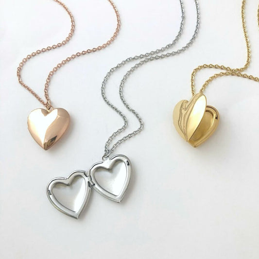 Collier Toujours dans mon Coeur finition or