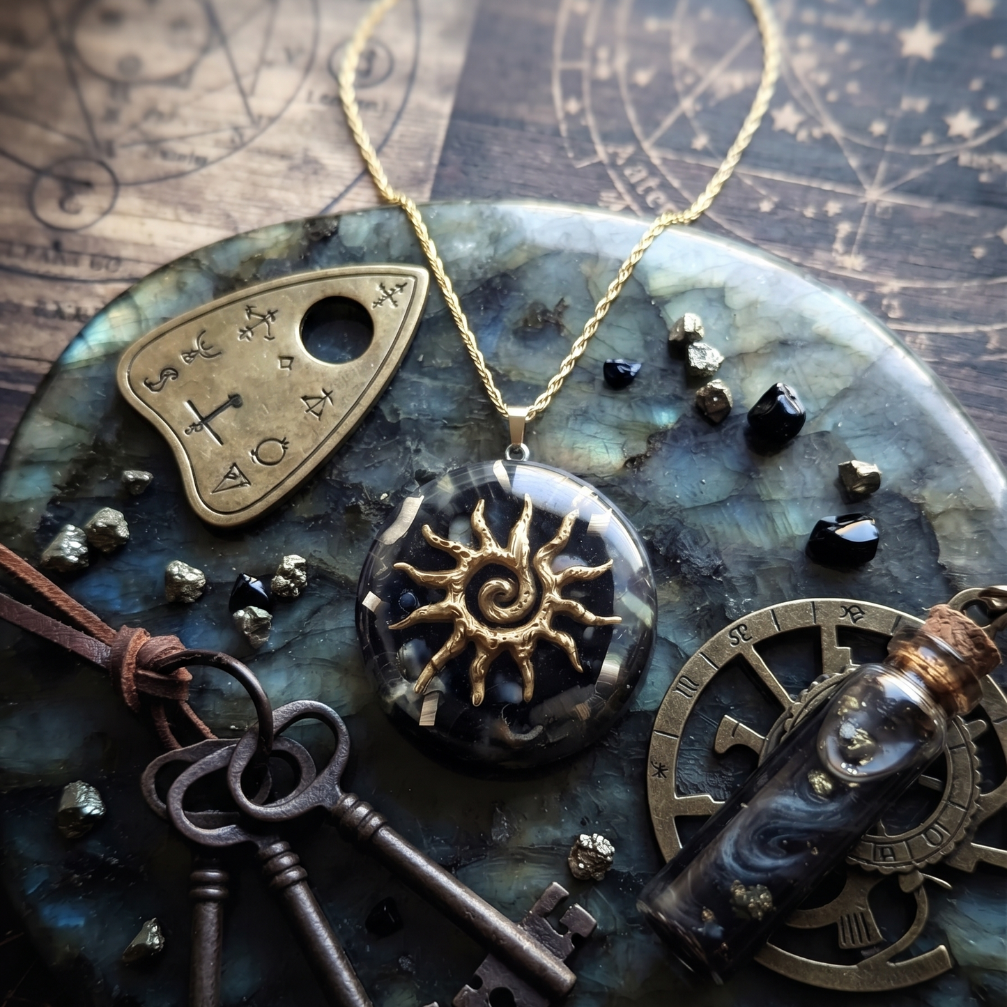 Orgonite Bouclier des Voyageurs