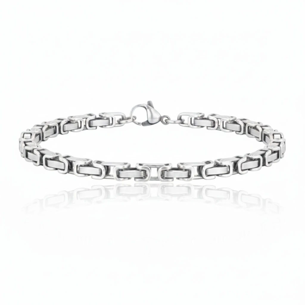 Iron Spirit Bracelet Silver