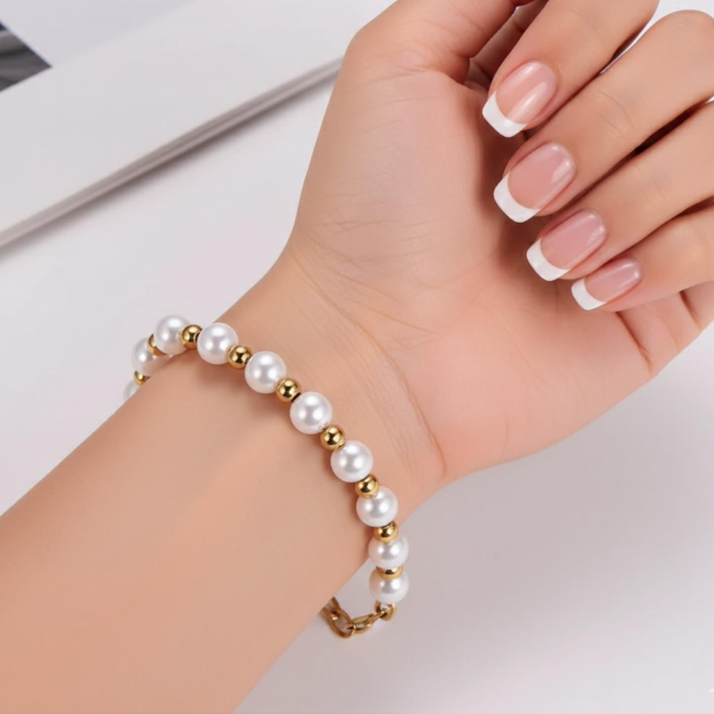 Bracelet Perle de Sagesse Or