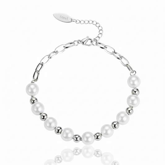 Pearl Of Wisdom Bracelet Silver