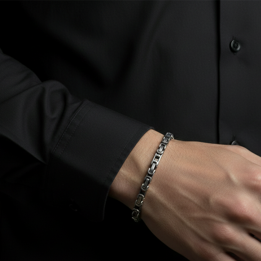 Iron Spirit Bracelet Ancient Silver