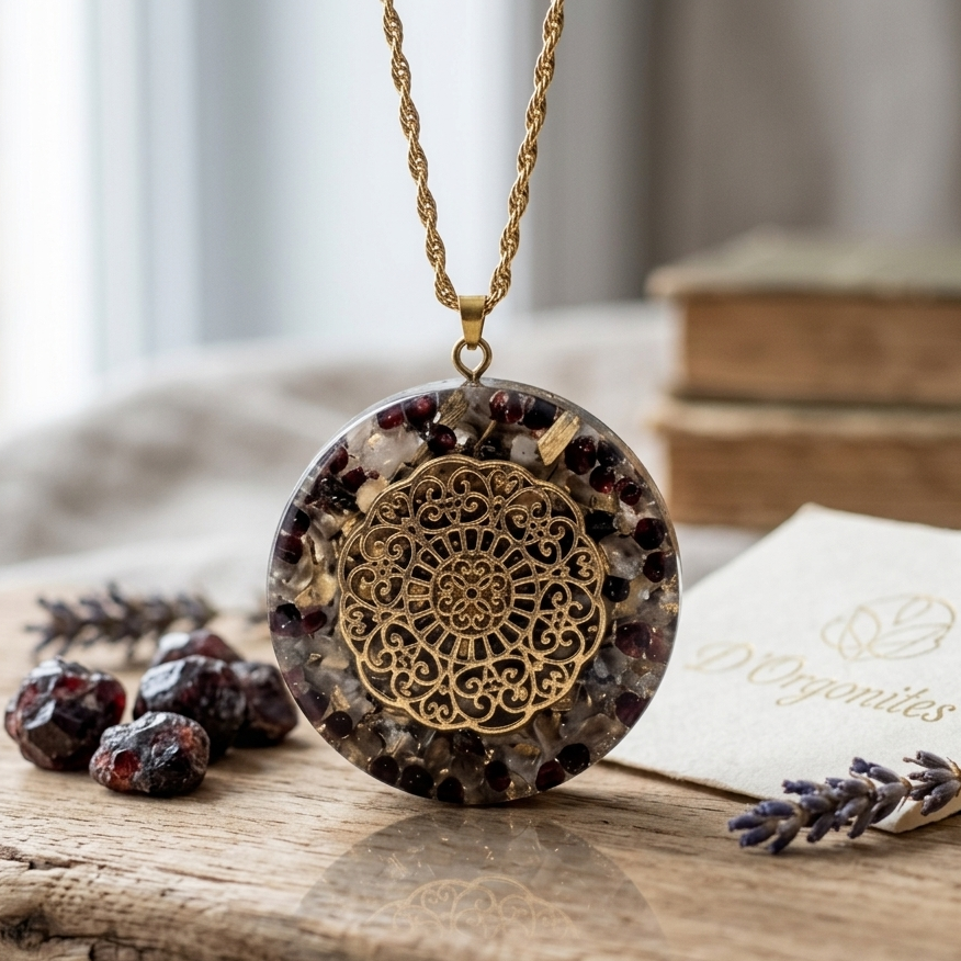 Orgonite Alchimie Féminine