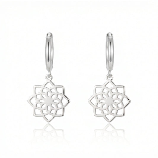 Boucles d'oreilles Harmonie Intérieure Argent