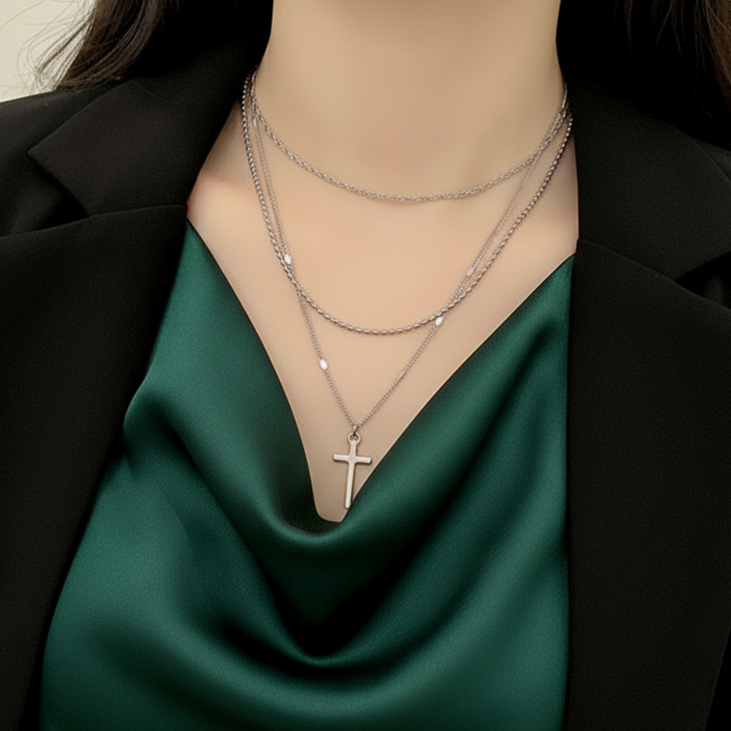 Serene Soul Necklace Silver