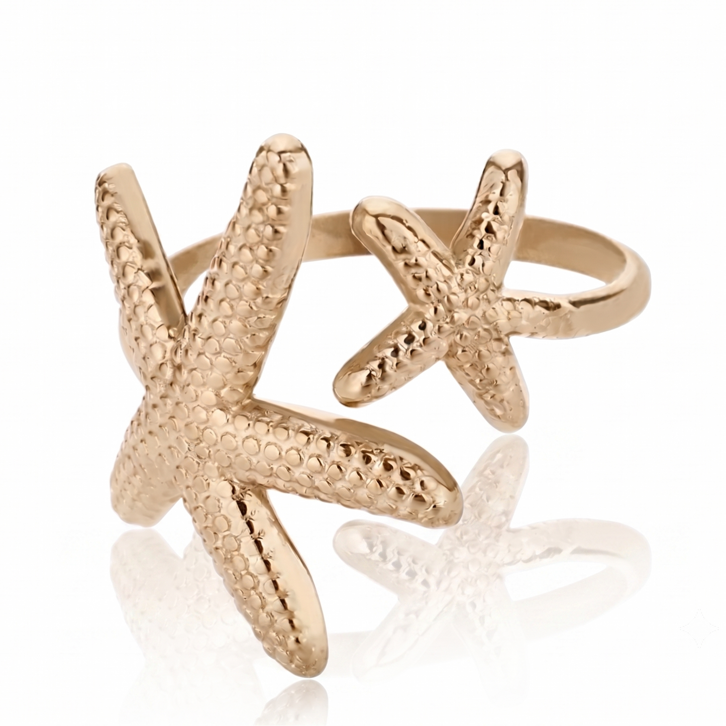 Inner Star Ring Gold