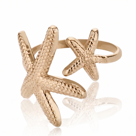 Bague Étoile Intérieure Or