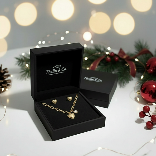 Celestial Heart Holiday Set Gold