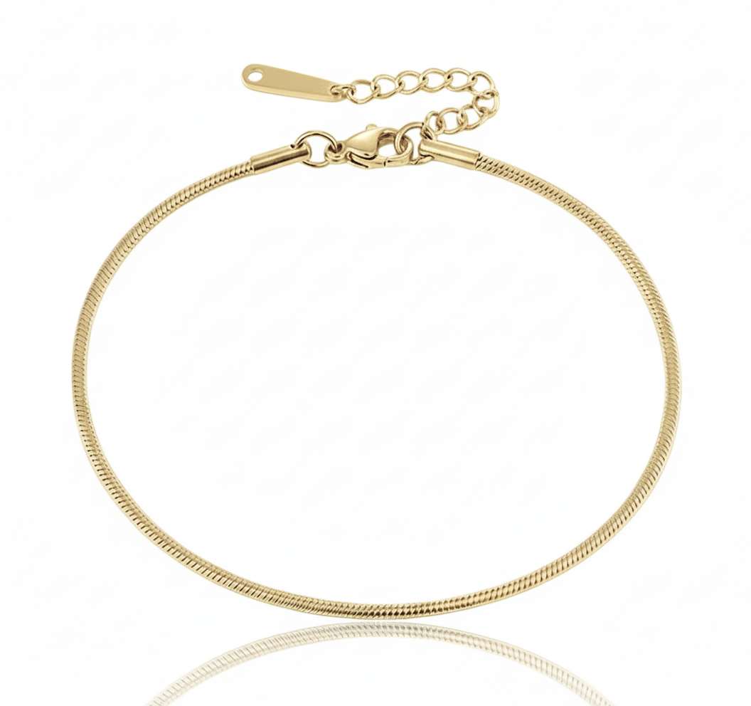 Sun-kissed Glow Anklet Gold