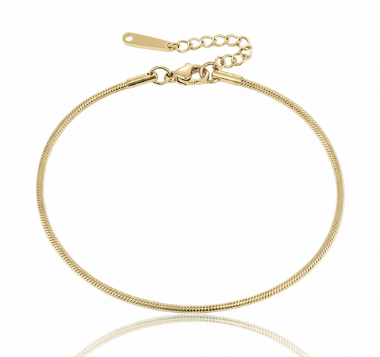 Sun-kissed Glow Anklet Gold