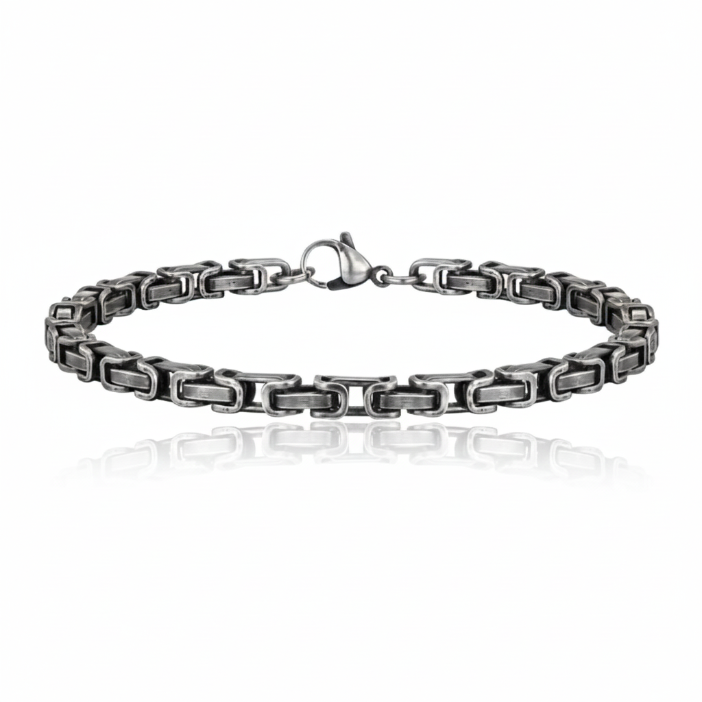 Iron Spirit Bracelet Ancient Silver