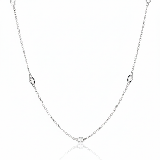 Renaissance Necklace Silver