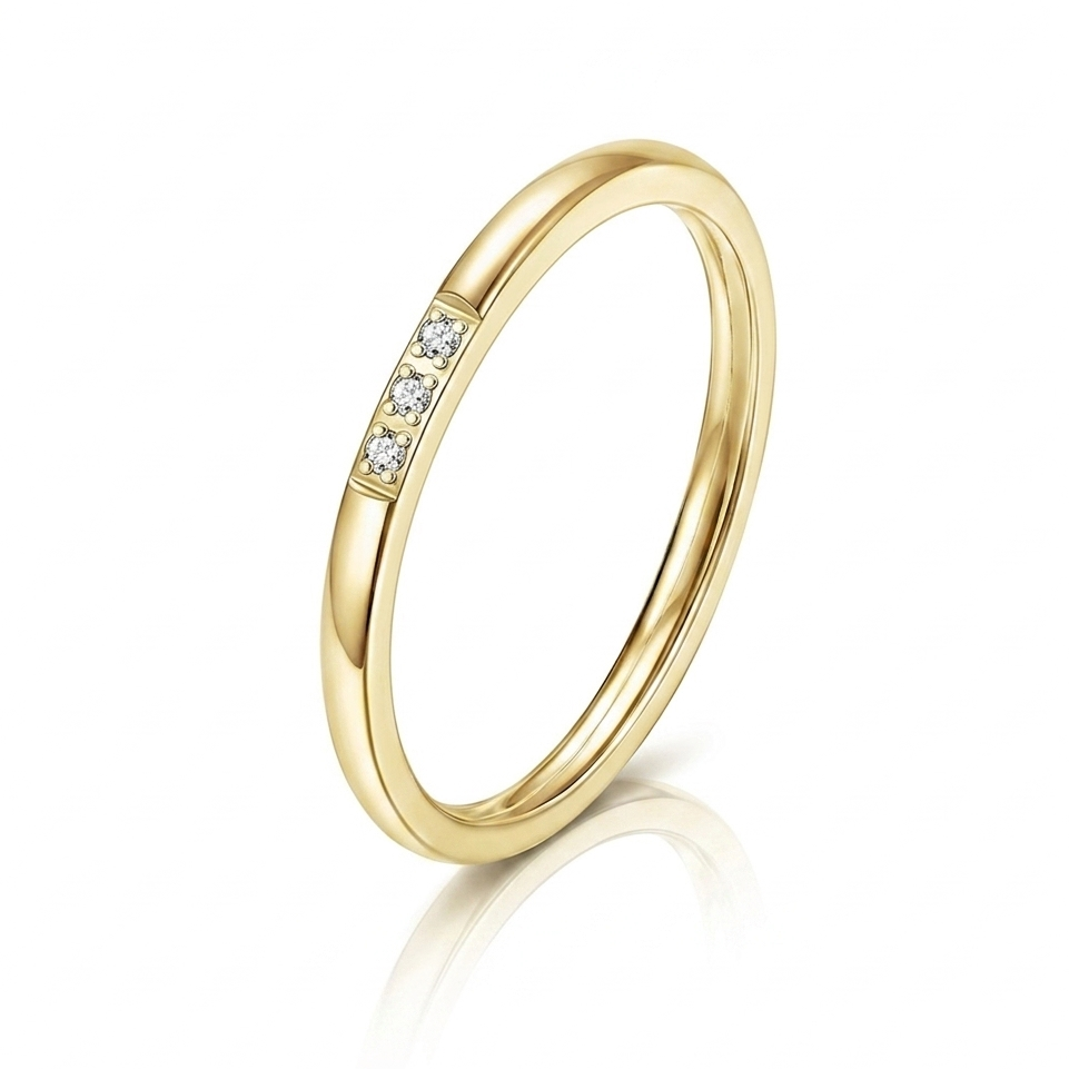 Inner Spark Ring Gold