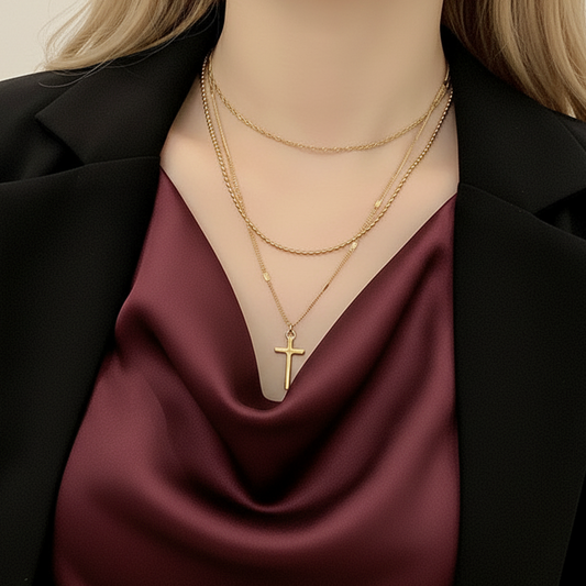 Serene Soul Necklace Gold