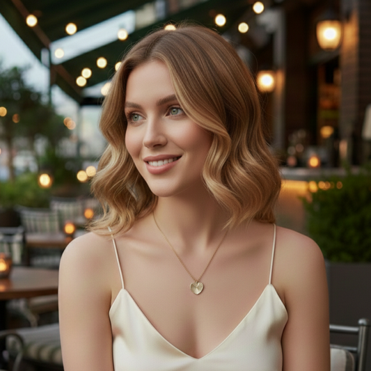 Collier Cœur Invincible Or