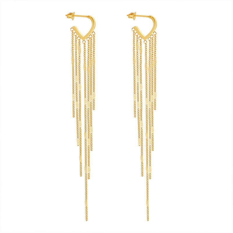 Sacred Aura Earrings Gold