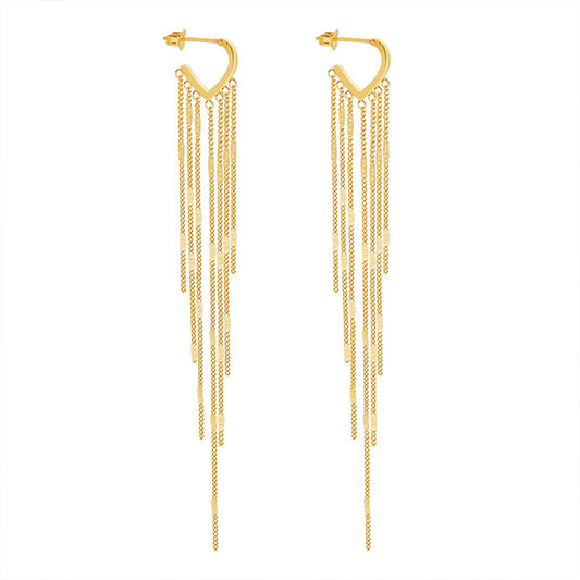Sacred Aura Earrings Gold