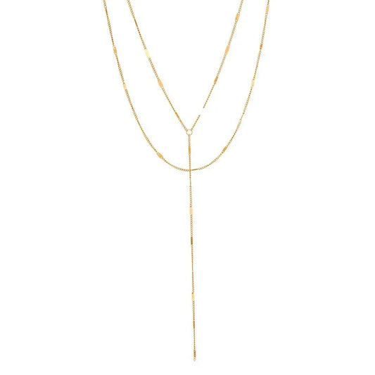 Elegance Unveiled : The Signature Necklace Gold